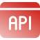 امکان اتصال با سیستم های مختلف با API
